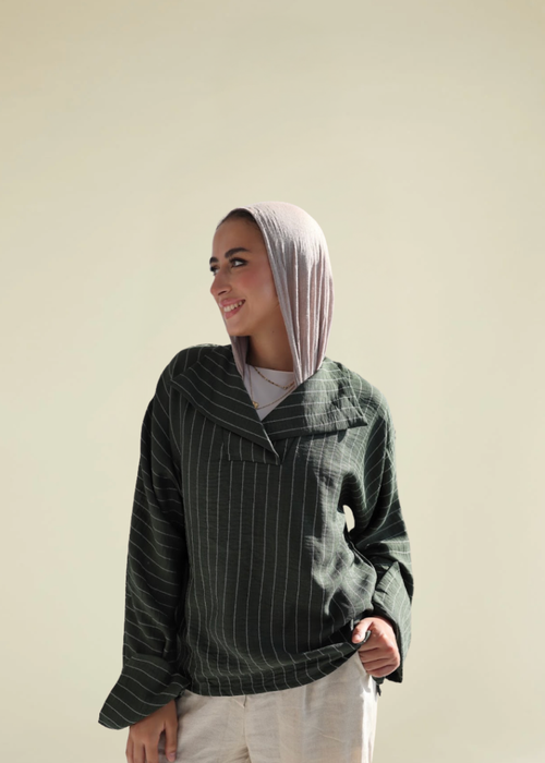 BREEZE STRIPED BLOUSE