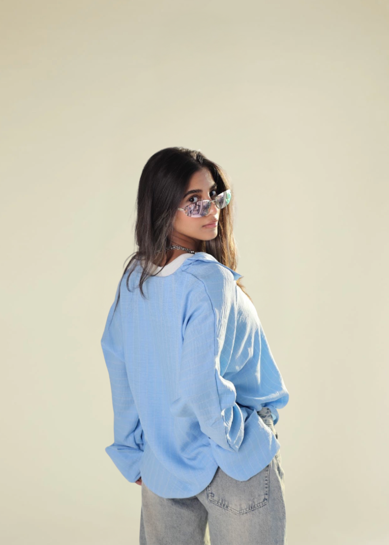 BREEZE STRIPED BLOUSE